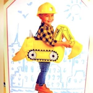 Excavator Kids Bulldozer costume I Want To Be An Halloween Costume/ Dress Up 🚜